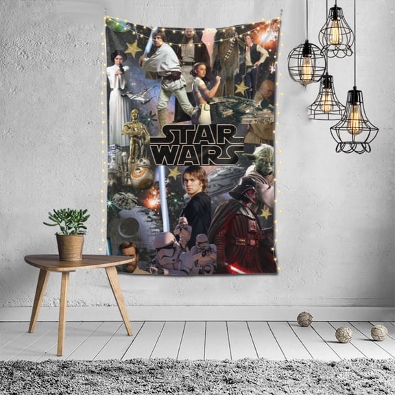 Wall Hanging Decoration Tapestry Darth Vader Art Poster for Living Room Home Decor 60x40in