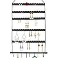 thumbnail image 1 of Wall Hanging Jewelry Organizer Earring Necklace Holder with Hanging Hooks for Earrings Necklaces Bracelets for DIY, 1 of 9