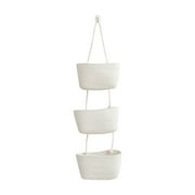 Wall Hanging Storage Basket For Organizing Miscellaneous Items, Three-layer Hanging Basket, Wall Weaving Basket, Manual Sorting Baske for Home Patio Men Women On Sale Gift