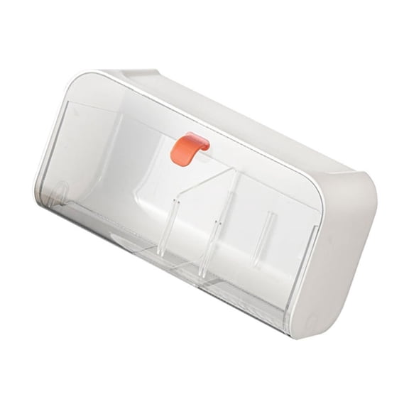 Wall Hanging Storage Box for Jewelry and Cosmetics Space Efficient Bathroom Organizer Dustproof Makeup Accessories Case