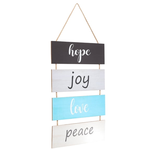 Wall Hangings Wood Welcome Sign Letter House Decorations for Home Inspirational Door Plaques