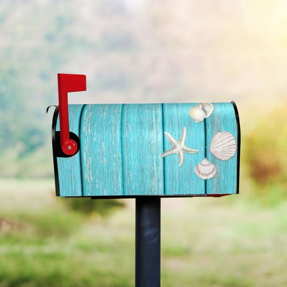 Wall Hangs Decor,Mailbox Covers Standard Size 18" X 21" Flowers Mailbox Wraps Post Letter Box Cover For Holiday Garden Yard Decor