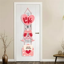 Wall Hangs Decor,Valentine's Day Theme Love Hanging Party Decoration Door Hanging Love Heart