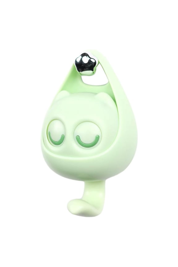 Wall Hook Self-adhesive Great Stickiness Blinked Owl Shape Great Load Bearing Anti-slip Bag Hat Clothes Towel Hanging Hook Wall Decoration Horm Dorm Hanger