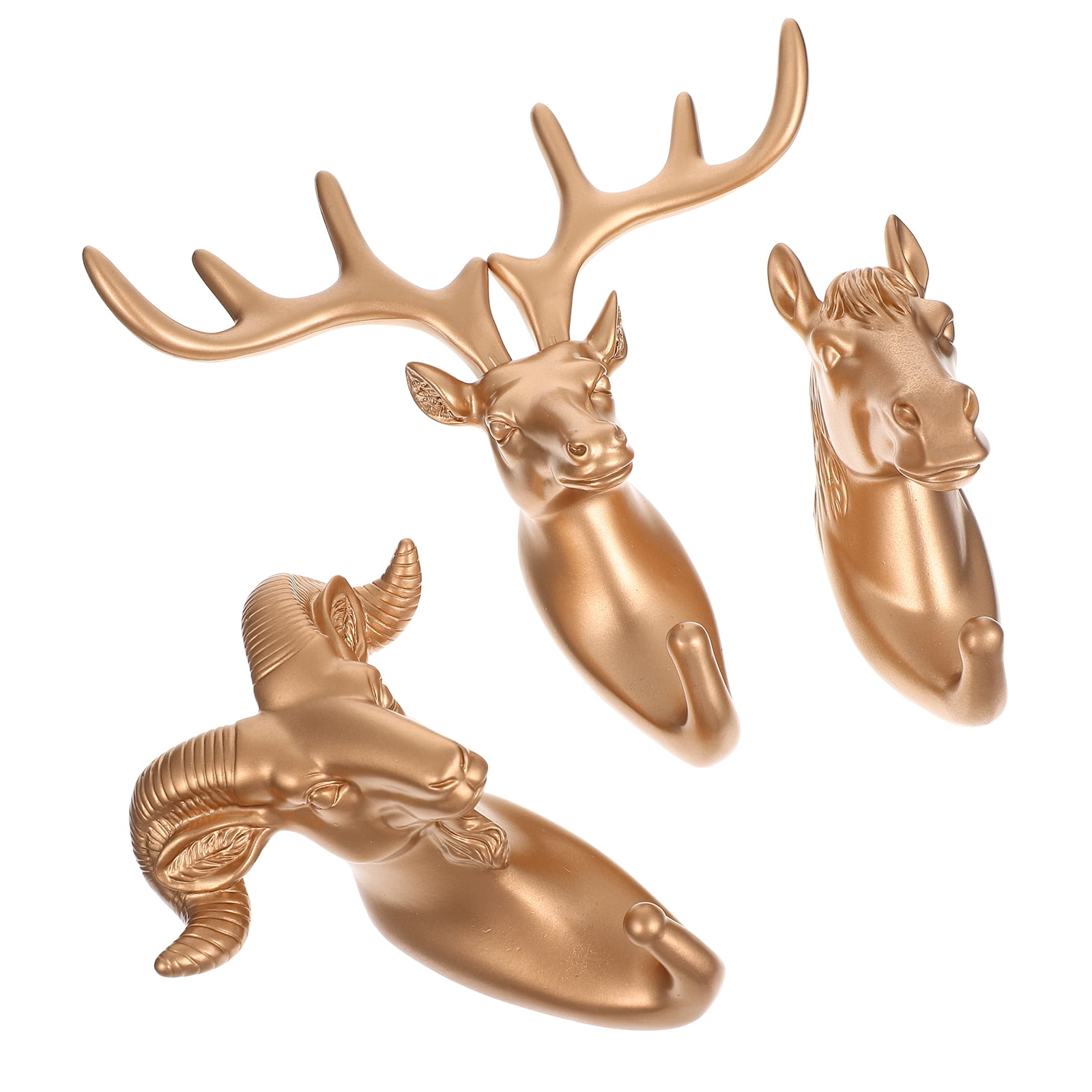 Wall Hook Vintage Deer Sheep Horse Hooks Hideaway Coat Hook Hanger