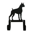 thumbnail image 1 of Wall Hook with Metal Boxer Dog Breed Accent, Black, 1 of 3