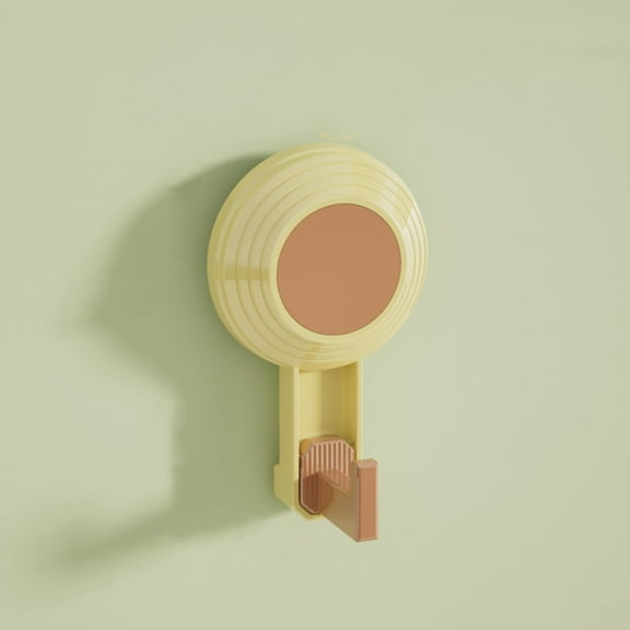 Wall Hooks Clearance!Lloopyting Vacuum Suction Hooks Bathroom Wall Hooks Robe Hooks Shower Suction Hooks Shower Hooks For Loofah Bathroom Suction Cup Holders Kitchen Wall Hooks Towel Hanger Yellow