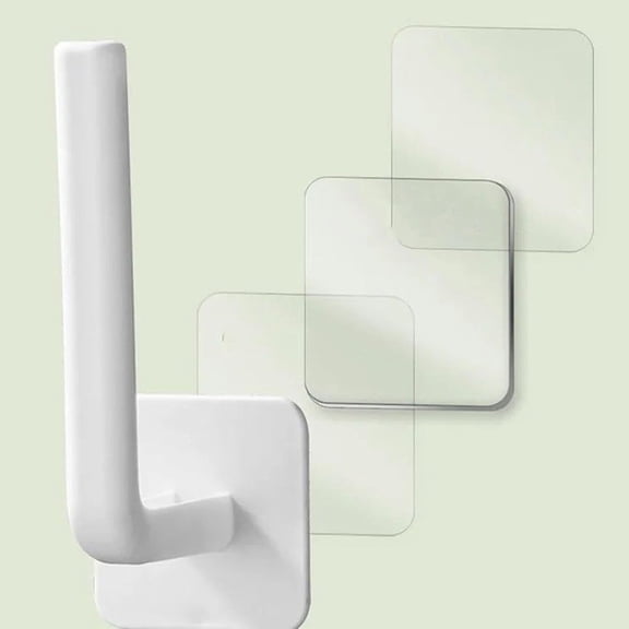 Wall Hooks for Hanging Coats L Shape Wall Hanger, Durable Space Saving Hook for Clothes Towels Storage, Plastic Wall Mounted Hook for Kitchen Bathroom and Entryway
