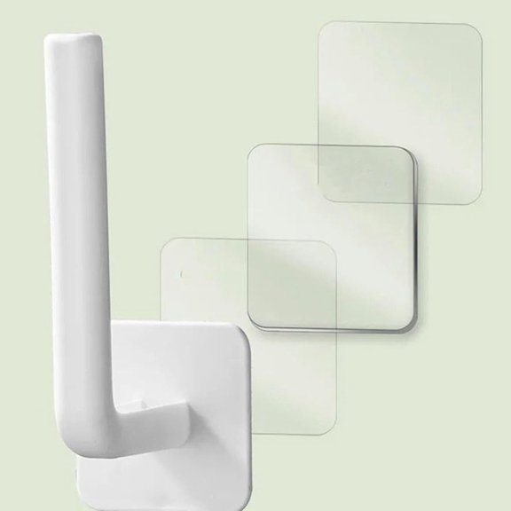 Wall Hooks for Hanging Coats - L-Shaped Wall Hook, Wall-Mounted Storage Hanger, Durable Heavy-Duty Organizer for Clothes Towels, Kitchen Bathroom Entryway