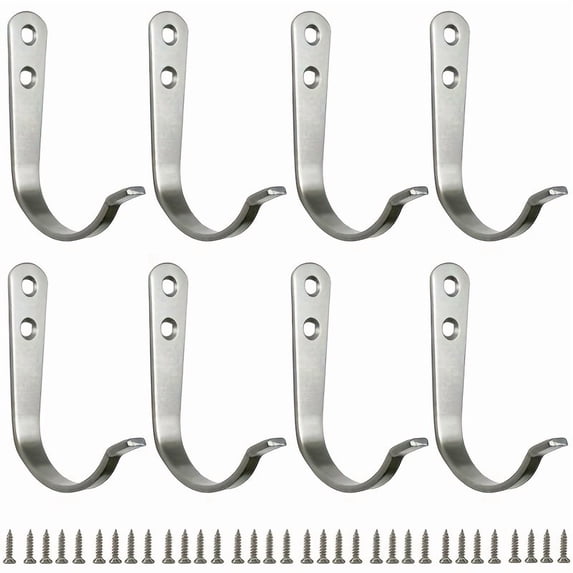 Wall Hooks Heavy Duty Metal Decorative Wall Hooks for Entryway Bathroom Kitchen Mudroom Farmhouse Decor Great Housewarming Hostess Gifts Pack of 20