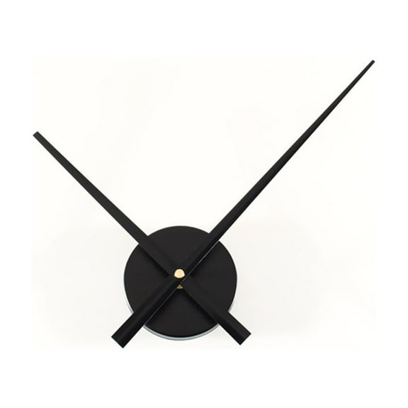 Wall Huge Silent Clock Movement Kits for DIY Clock Replacement Decoration (Black)