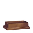 thumbnail image 1 of Continental 7325 Gray Wall Hugger Tip Top Receptacle Lid, 1 of 1
