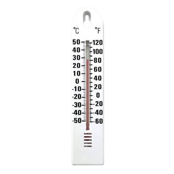 Wall Indoor Home Office Wall Mounted Weather Thermometer with Fast-Read Temperature Gauge for Greenhouse and Garden Monitoring