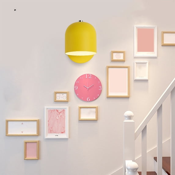 Wall Lamp LED Light Fixture Modern Sconce for Bedroom Study Room Hotel Entryway Lighting Dimmable Plug in Wall Light with Switch
