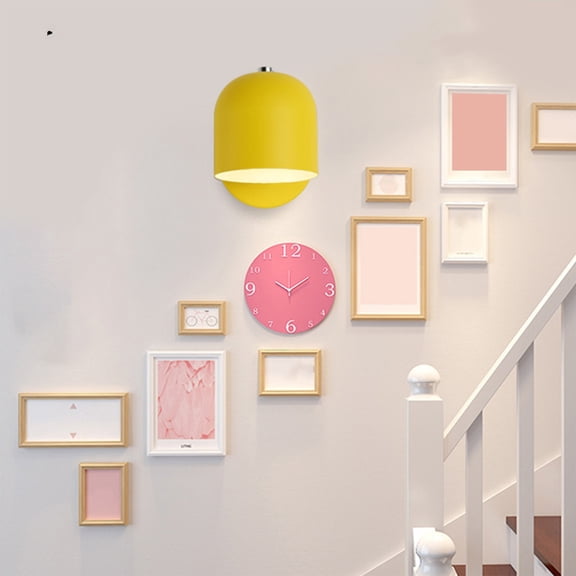 Wall Lamp LED Light Fixture Modern Sconce for Bedroom Study Room Hotel Entryway Lighting Dimmable Plug in Wall Light with Switch