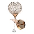 thumbnail image 1 of WASHWEPE Bed Side Lamp Bedroom Wall Light Golden 1 Set Stainless Steel, 1 of 6