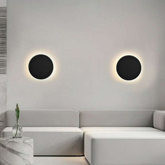 Wall Lamps Mood Led Corridor Wall Lamps Living Room Background Wall Lamps Hotel Entrance Lamps Decorative Wall Lamps Black