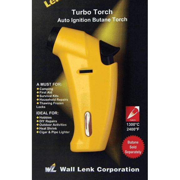 Wall Lenk Turbo Micro Torch, Each Residential Use, Standard Application