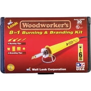 Wall Lenk Woodworkers 30W 8-in-1 Branding & Wood Burning Kit L30BBK