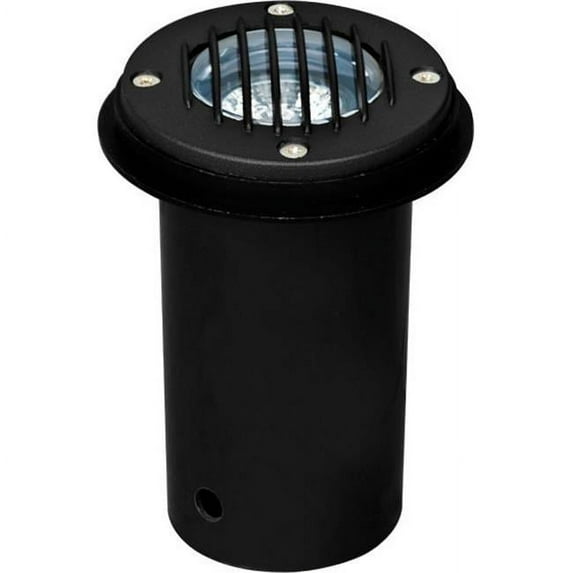 Wall Light Grill with PVC Sleeve 7W LED - MR16 12V, Black