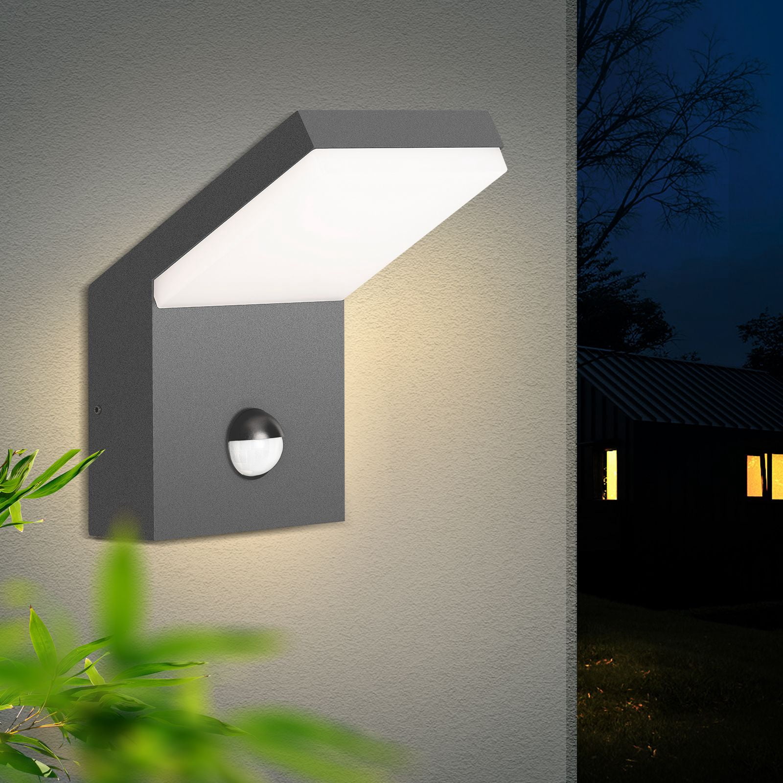 Wall Light Outdoor LED Wall Mount Lamp Wall Sconce with Motion Sensor
