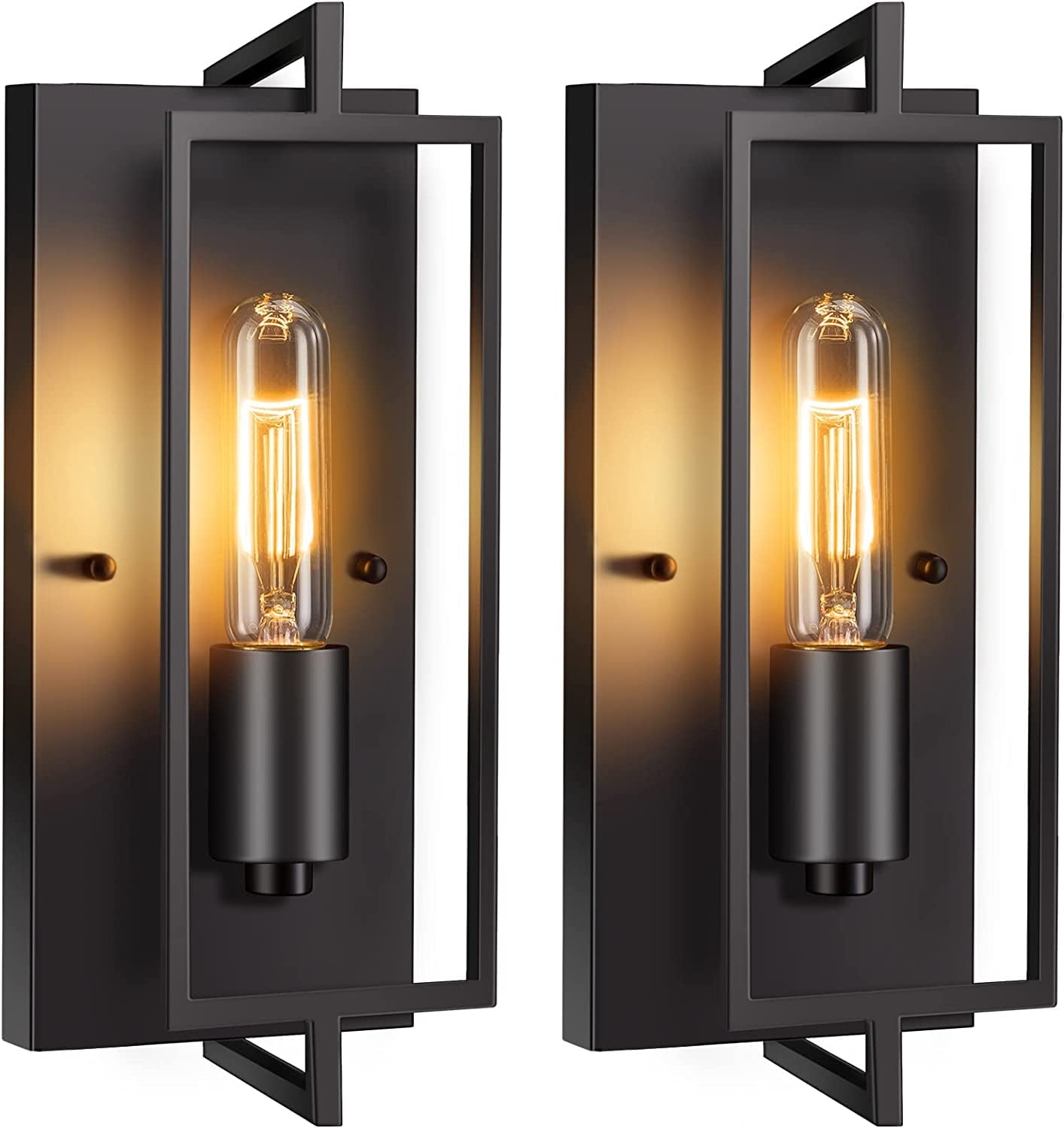 Wall Lights Sconce Matte Black Wall Sconce Wall Light Fixture for ...