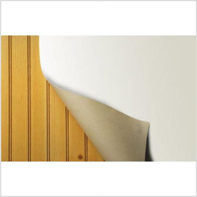 Wall Liner Heavy Duty White Prepasted Wallpaper