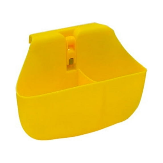 Wall Mates Push 'N Stay Divided Suction Sink Organizer