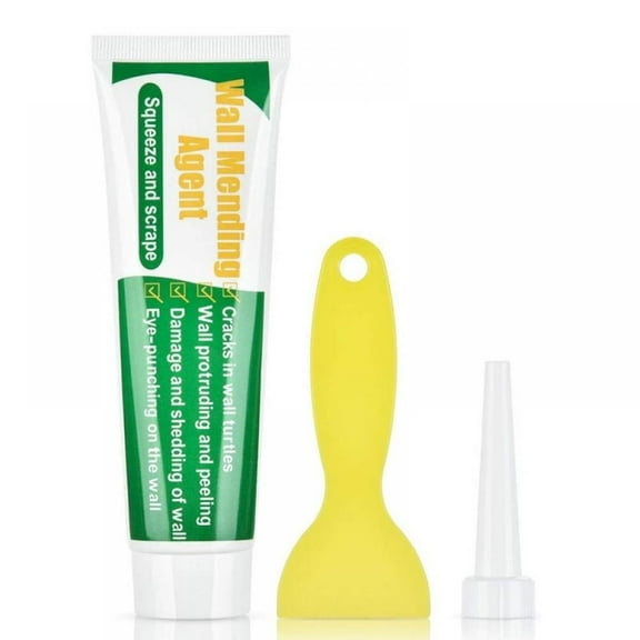 Wall Mending Agent Repair Cream Repair Paste - Quick & Easy Solution to Fill The Holes and Crack in Your Wall Surface - Also Works on Wood & Plaster - Self-Adhesive Drywall Repair Putty