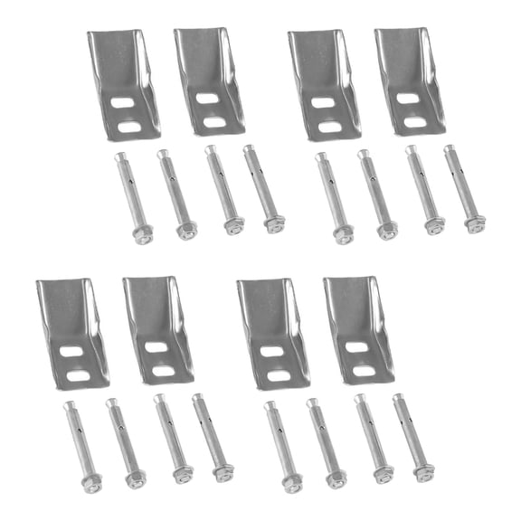 Wall Metal Urinals Bracket Wall Mounted Sink Hook Bracket Fixing Bolts