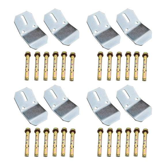 Wall Metal Urinals Bracket for Urinal Sink Basins Mounting Hardware Wall Mounted Sinks Hook Bracket Fixing Bolts