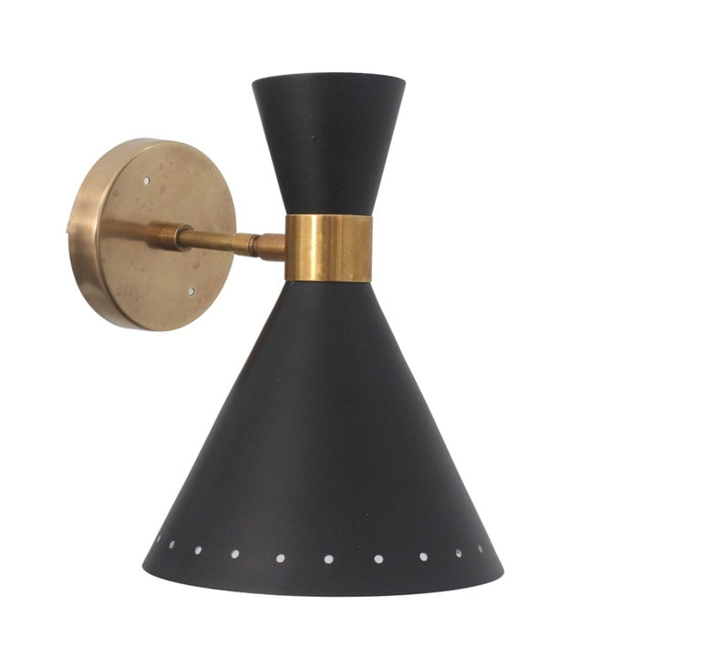 Wall Mid Century Modern Raw Brass Sputnik chandelier light Fixture ...