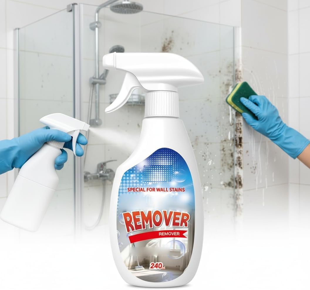 Wall Mold Remover Spray, 8.12 fl.oz Highly Effective Removal Spray ...