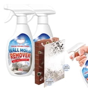 Wall Mold Remover Spray, Fast Acting Anti-Mold Wall Cleaner Spray, 8oz Highly Effective Mould Removal Spray, Dirt, Dust and Stain Remover with Long Protection