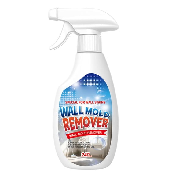 Wall Mold Remover Spray - Multi Cleaning Solution for Painted Walls, Wood, Tile & Fabric, Highly Effective Stain & Dust Remover for Bathroom & Kitchen, Long Lasting Protection