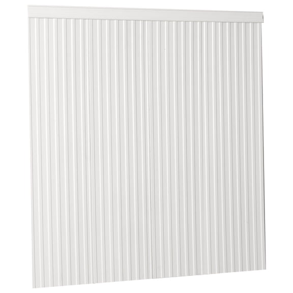 Wall Molding Kit with Wainscoting Panels, Lightweight Paintable Polystyrene Trim for Interior Décor, Easy to Install Wide & Narrow Accent Wall Panels for Living Room, Bedroom, White 77.5 x 38.6 in