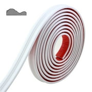 Wall Molding Trim & Chair Rail | Peel and Stick Self-Adhesive Panel Moulding | DIY Home Decor on The Cabinet Door Mirror Frame, 9.8ft
