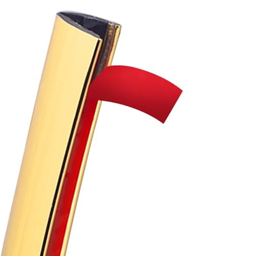 Wall Molding Trim Peel and Stick Flexible Wall Trim Tile Outside Corner Moulding Exterior Trim Edging Self Adhesive Decorative Strip for Wall,Ceiling,Countertop,Home Decoration 33f