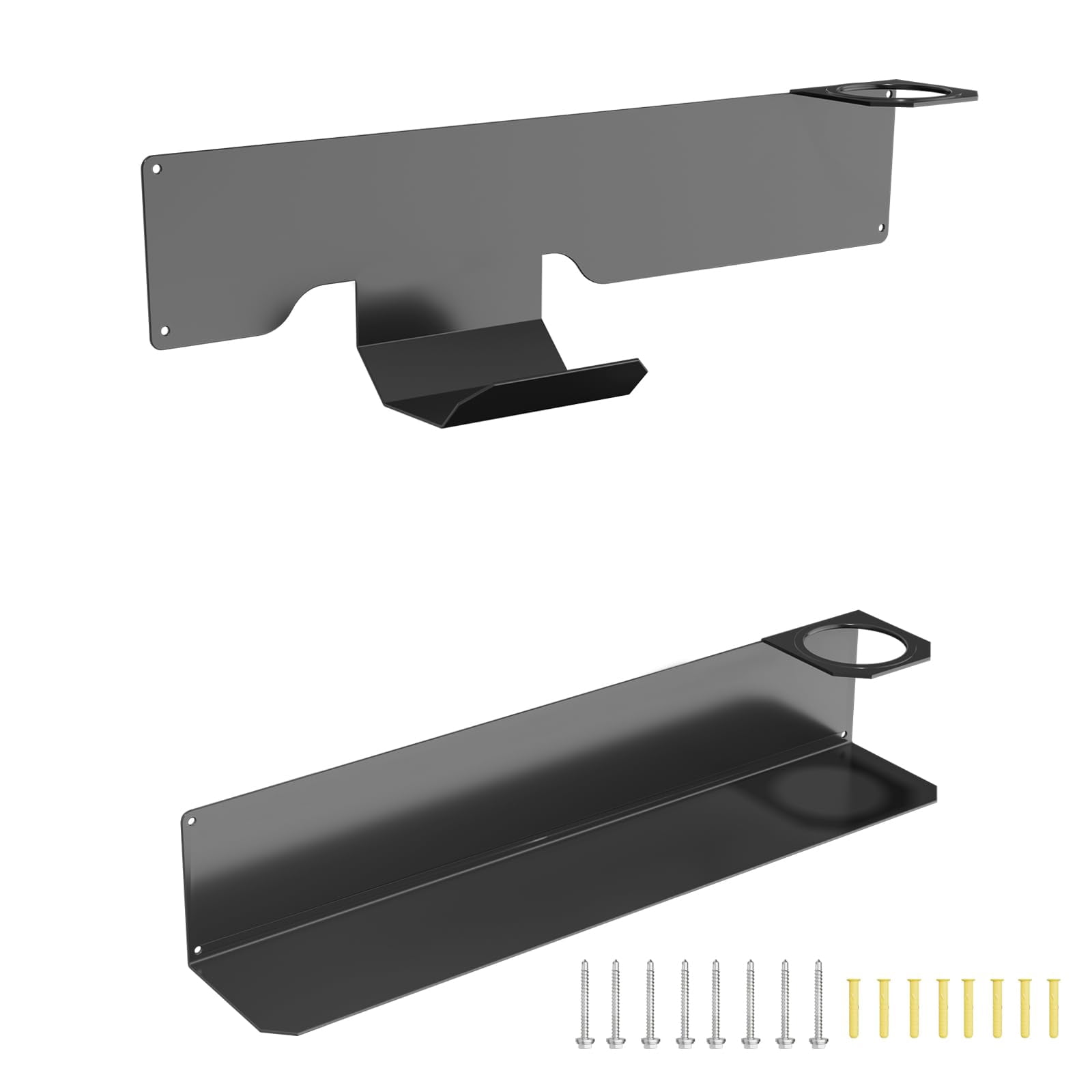 Wall-Mounted Floor Jack Stand Storage Compatible with Racing Jacks From 1.5-3 tons