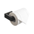 thumbnail image 1 of Wall Mount Bathroom Toilet Paper Holder in Matte Black - 5.7-in L x 2.99-in W x 157-in H, 1 of 5