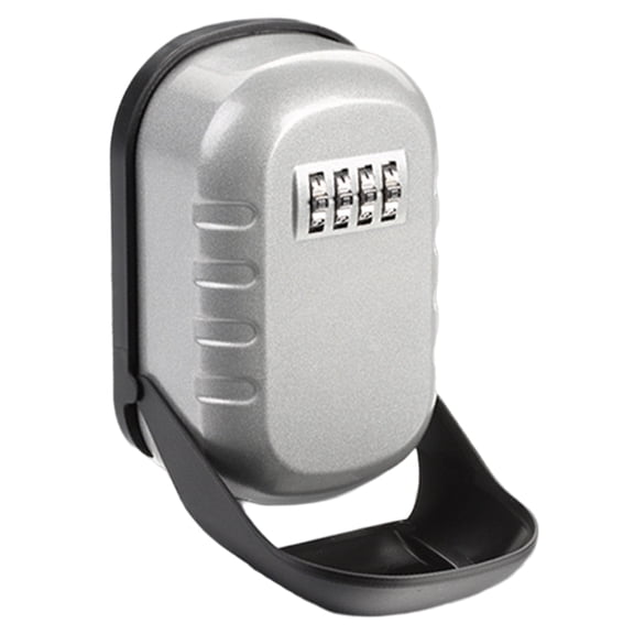 Wall Mount Box 4 Digit Combination Password Security Code Secret Box Deposit Storage Home Safe