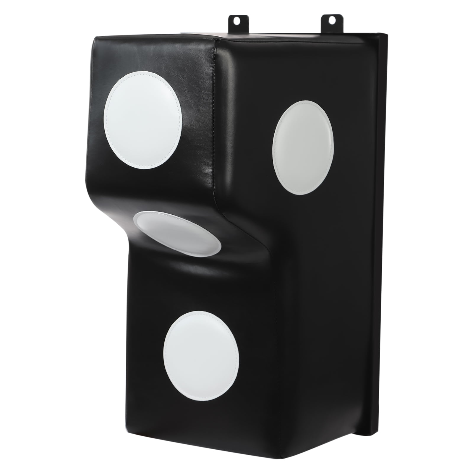 Wall Mount Boxing Training Bag, Uppercut Boxing Training Punching Target, Heavy Punching Bag for Adults for Bedroom/Living Room/Gym（Black,15.7*11.8*27.5 inch）