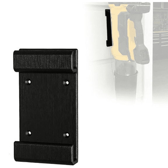 Wall Mount Bracket for Leaf Blower Compatible with DCBL777 60V Leaf Blower, Heavy Duty Wall Mounted Storage Hanger for Garage and Shed, Vertical Tool Organizer