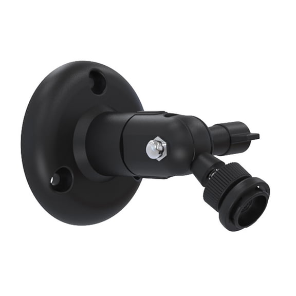 Wall Mount Bracket Suitable For Security Cameras 360 Rotation Adjustable Indoor Outdoor Use Plastic Materials