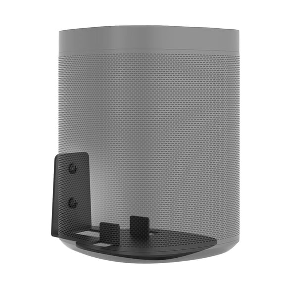 Wall Mount Bracket for Sonos One SL, Smart Speakers Mounting Brackets, Black