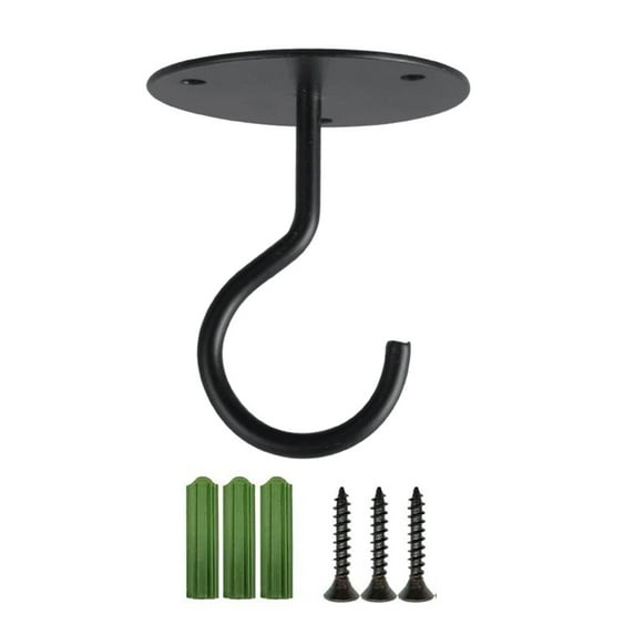 Wall Mount Ceiling Hook Bracket Hanger for Hanging Bird Feeders Lanterns Wind Chimes Planters Decoration