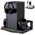 Wall Mount Charging Stand for Xbox Series X/S with Cooling Fan 3 USB