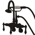 thumbnail image 1 of Wall Mount Clawfoot Tub Filler with Hand Shower, 1 of 1