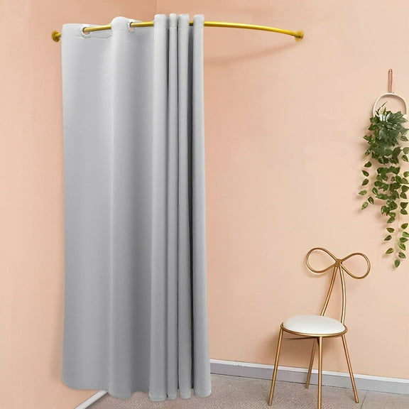 Wall Mount Clothing Store Fitting Room for Privacy Protection +Room Divider Grey