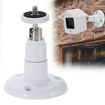 Wall Mount Compatible for Camera Mount, Plastic 360 Degree Swivel Adjustable Bracket for Wall Mount Camera, 1 Pcs, 2.67x3.66"